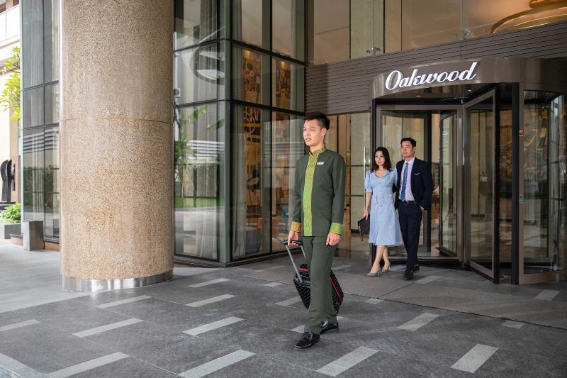 Oakwood Residence Hanoi Hanói Exterior foto